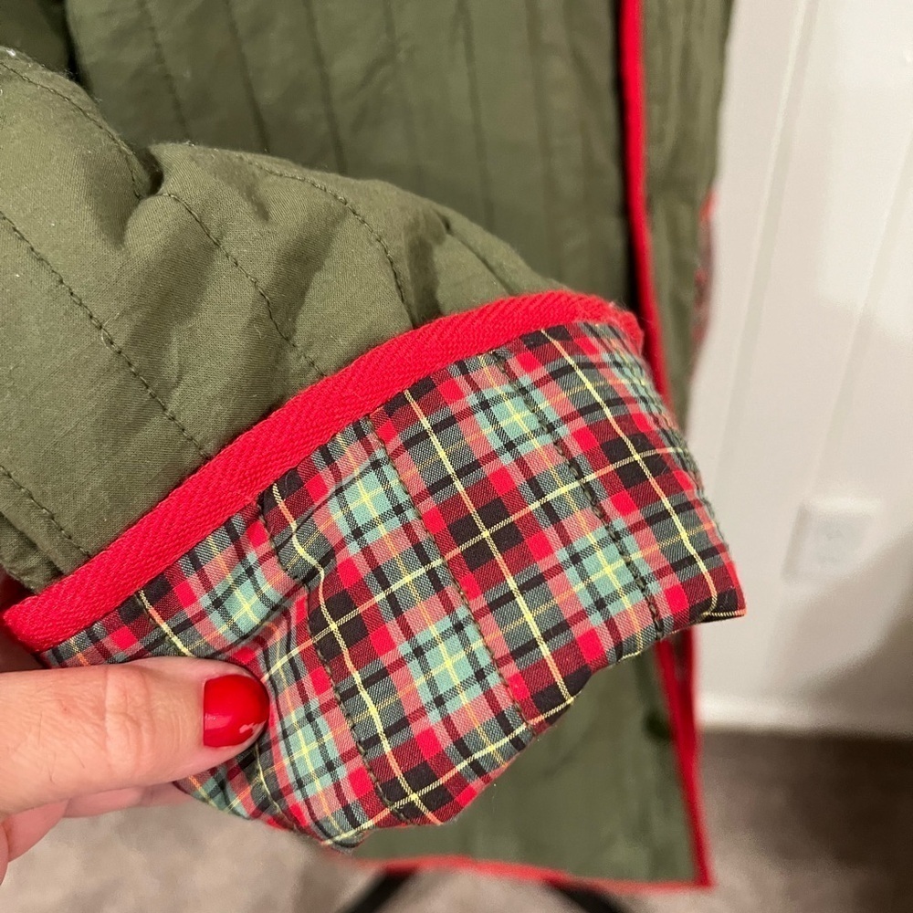 NWT THE GREAT The Reversible Mountain Puffer Plaid Jacket
Size L / 3 Goop - Picture 8 of 11